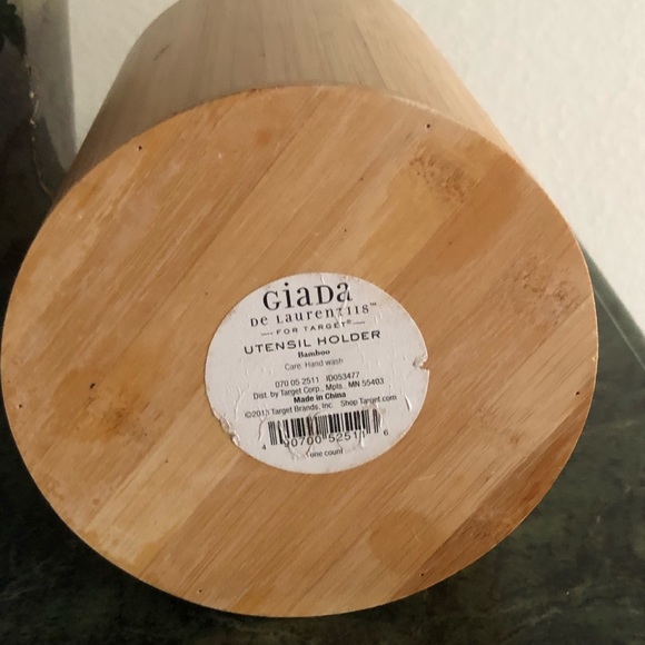 Giada De Laurentiis Bamboo Utensil Holder - Picture 4 of 7